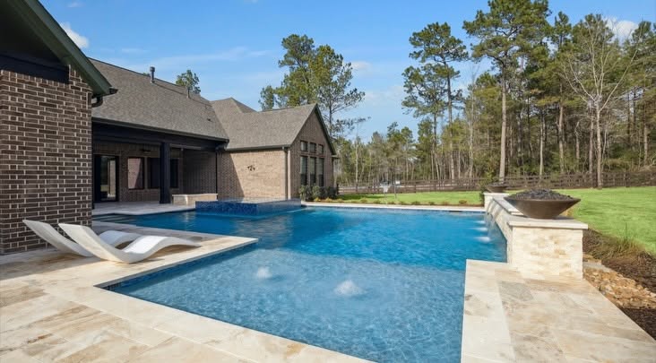 Concierge pool service Houston TX luxury residential pool